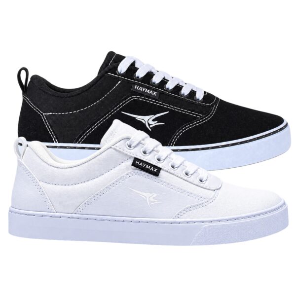 Kit Combo 2 Pares De Tênis Casual Unissex Haymax Original Nf